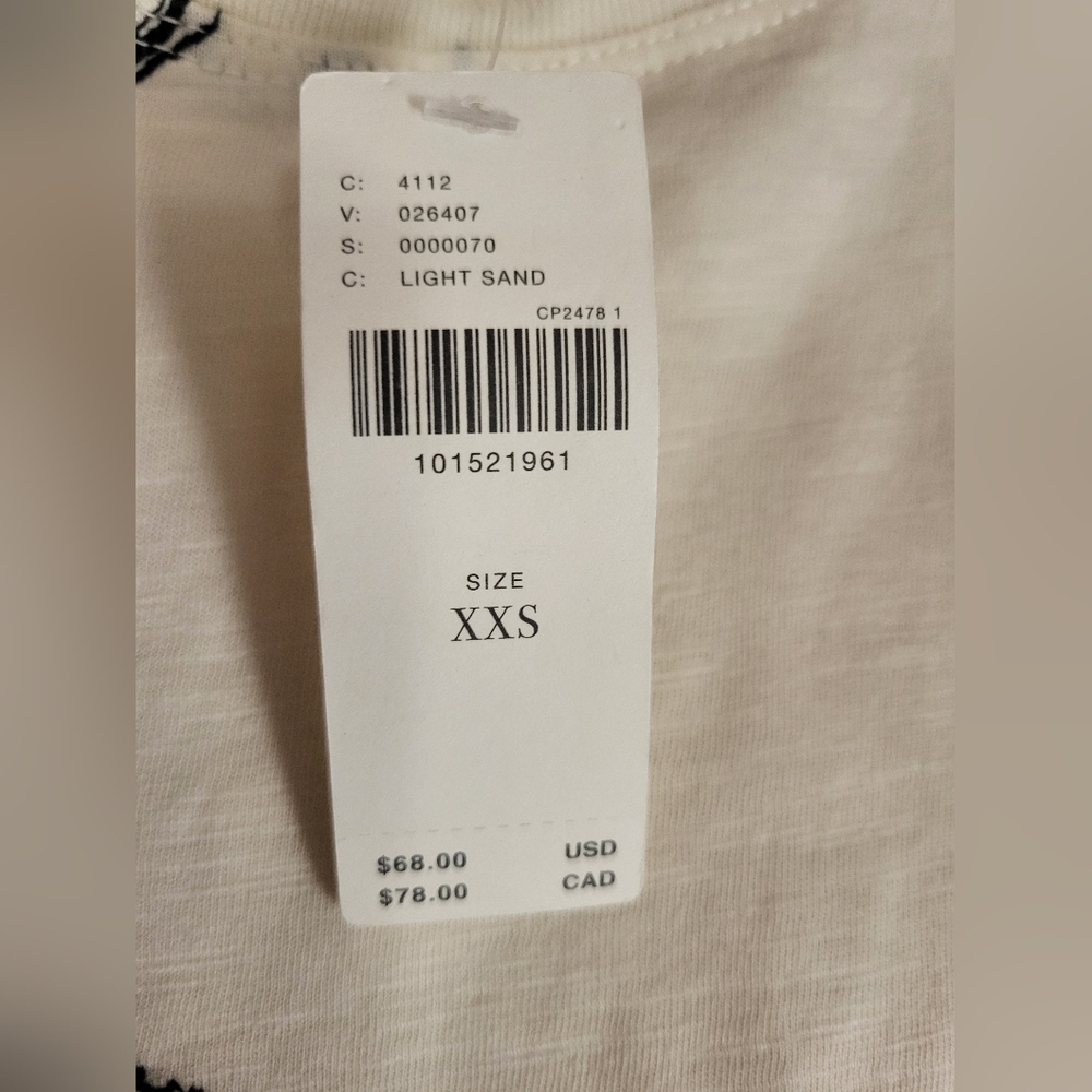 Anthropologie Maeve The Caitlin Embroidered Boxy Tee - Picture 9 of 10